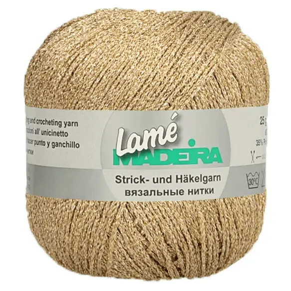 424 – FIL OR – Madeira Lamé metallic 25g
