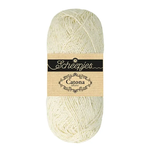 Catona Shine – 105-G Blanc nuptial – Or
