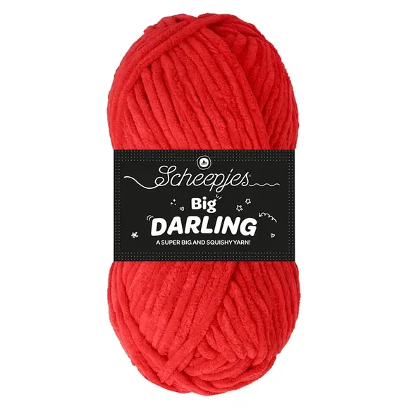 BIG Fil chenille – 427 – BIG DARLING ROUGE