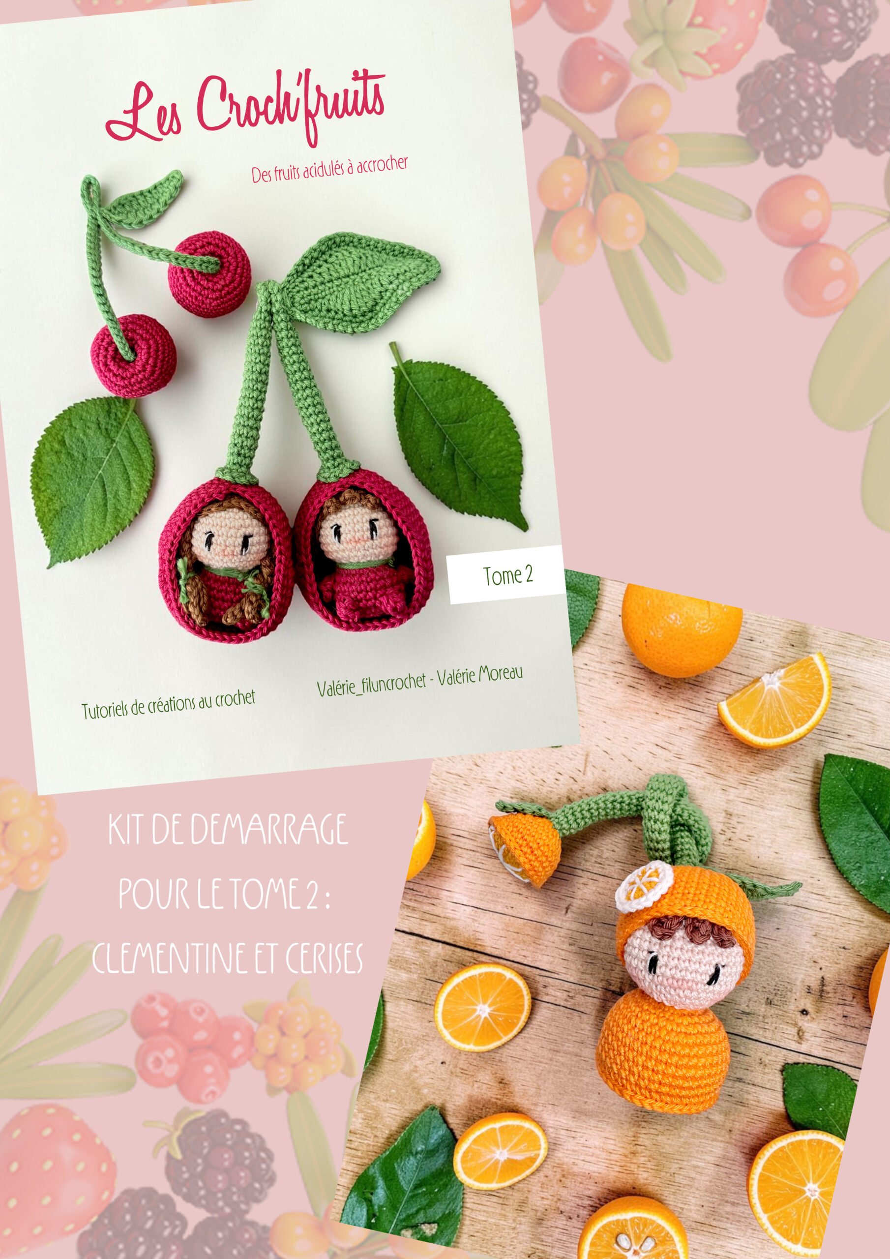 KIT CROCH’FRUITS pour TOME 2 (livre non inclus)
