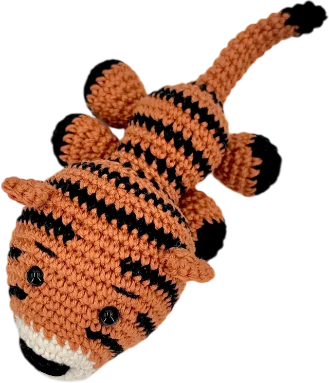 Petit tigre au crochet