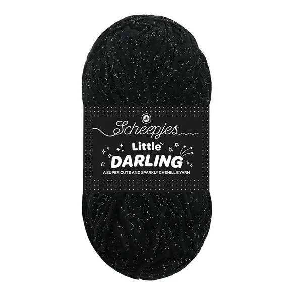 Fil chenille Sparkle – 410S – Panda